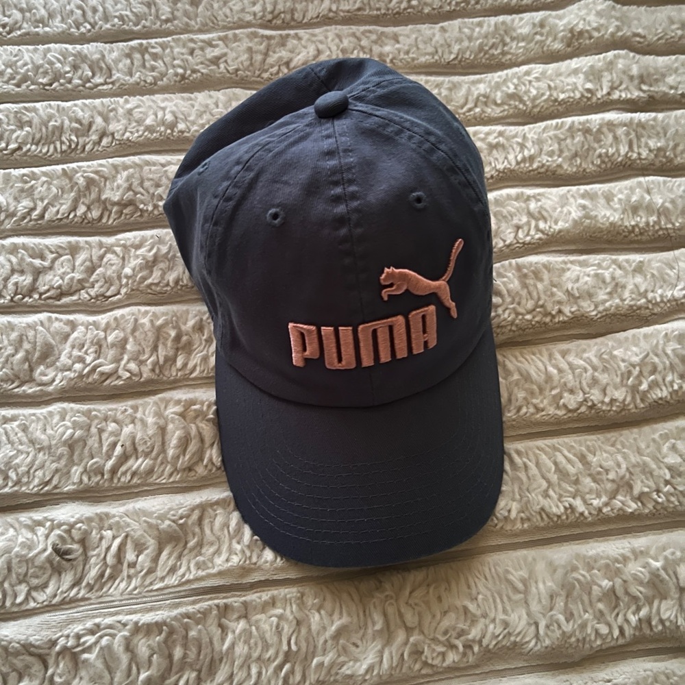 Puma Cap with Pink Logo